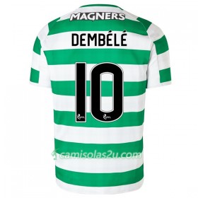 Camisolas de Futebol Celtic Dembele 10 Equipamento Principal 2018/19 Manga Curta